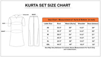 INDO ERA Women's Solid Cotton Blend Straight Kurta Palazzo With Dupatta Set