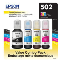 Epson Ecotank 502 Ink Bottles Value Club Pack