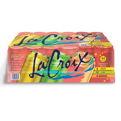 Lacroix Sparkling Water Variety Pack 12 Fl. Oz., 24 Pk.