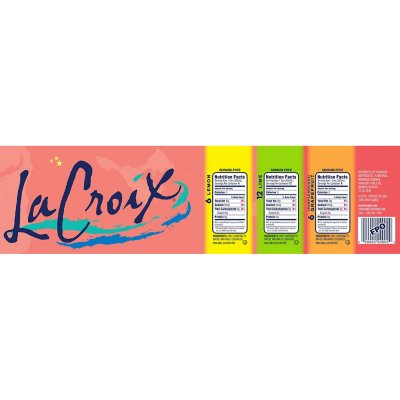 Lacroix Sparkling Water Variety Pack 12 Fl. Oz., 24 Pk.