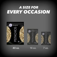 Wonderful Salt & Pepper Pistachios, 40 Oz.