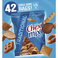 Chex Mix Traditional Savory Snack Mix, 1.75 Oz., 42 Pk.
