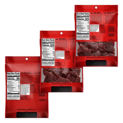 Jack Link's Beef Jerky, Variety Pack, 1.25 Oz., 9 Pk.