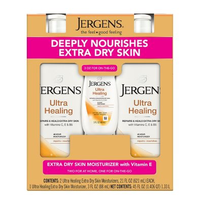 Jergens Ultra Healing Extra Dry Skin Moisturizer, 45 Fl. Oz.