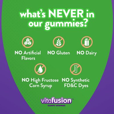 Vitafusion Calcium + D3 Vitamin Gummies, 200 Ct.
