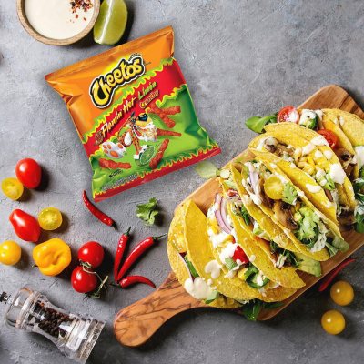 Frito-Lay Flamin' Hot Snacks, Variety Pack, 30 Pk.