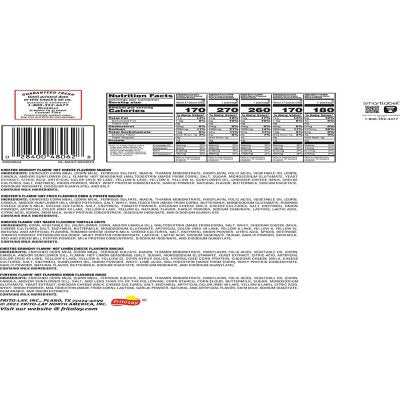 Frito-Lay Flamin' Hot Snacks, Variety Pack, 30 Pk.