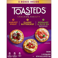 Kellogg'S Toasted Variety Pack Crackers, 40 Oz.
