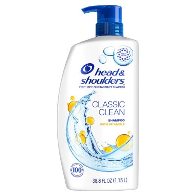 Head & Shoulders Classic Clean Anti-Dandruff Shampoo, 38.8 Fl. Oz.