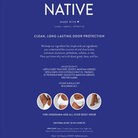 Native Whole Body Aluminum-Free Deodorant, Coconut & Vanilla, 2.3Oz., 3Pk.