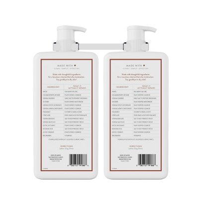 Native Nourishing Body Wash, Coconut & Vanilla, 36 Fl. Oz., 2 Pk.