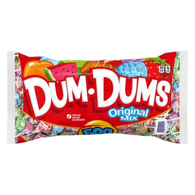 Dum Dum Original Mix Pops, 500 Pcs.