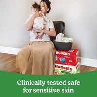 Huggies Natural Care Sensitive Baby Wipes, Fragrance Free, 17 Pk., 1088 Wipes