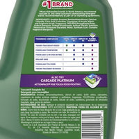 Cascade Complete Gel + Oxi Dishwasher Detergent, 125 Fl. Oz.