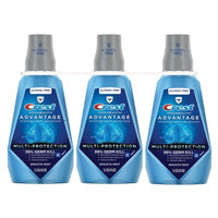 Crest Pro-Health Advantage Multi-Protection Mouthwash, Smooth Mint, 33.8 Fl. Oz., 3 Pk.