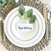 Chinet Classic Dinner Paper Plates, 10.375