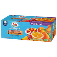 Dole Fruit Bowls in Gel Variety Pack 4.3 Oz., 16 Pk.