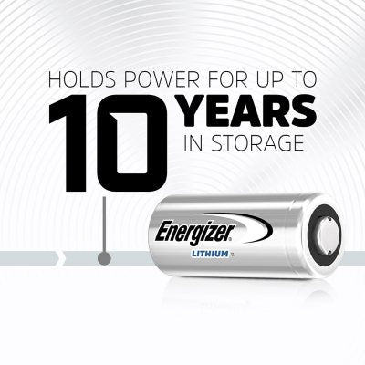 Energizer 123 Lithium 3V Photo Batteries, 16 Pk.
