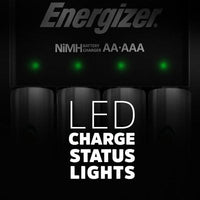 Energizer Recharge Powerplus Charger AA & AAA Batteries, 8 Pk.
