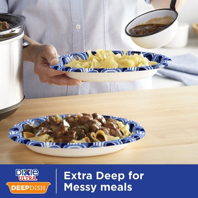 Dixie Ultra Extra Deep Dish Paper Plates 28 Oz., 115 Ct.