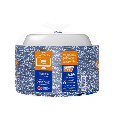 Dixie Ultra Extra Deep Dish Paper Plates 28 Oz., 115 Ct.