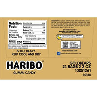 HARIBO Goldbears, 2 Oz., 24 Pk.