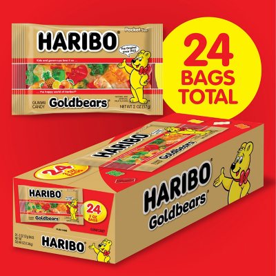 HARIBO Goldbears, 2 Oz., 24 Pk.