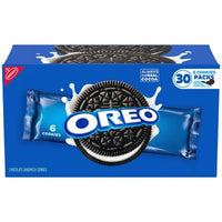 OREO Chocolate Sandwich Cookies, 2.4 Oz., 30 Pk.