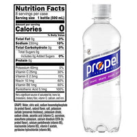 Propel Zero Water Variety Pack 16.9 Fl. Oz., 24 Pk.