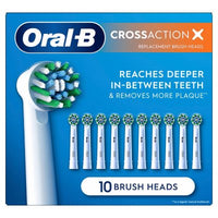 Oral-B Crossaction X Replacement Brush Heads (10 Ct.)