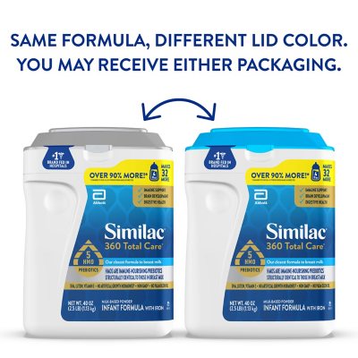 Similac 360 Total Care Infant Formula, 40 Oz.