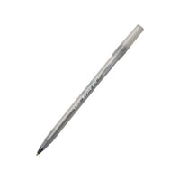 BIC round Stic Xtra Life, Medium Point, 96 Ct., Black