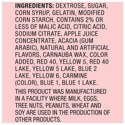 Nerds Gummy Clusters Candy, Share Size, 3 Oz., 12 Pk.