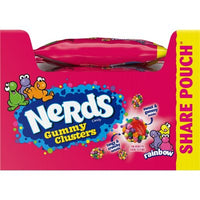 Nerds Gummy Clusters Candy, Share Size, 3 Oz., 12 Pk.