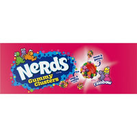 Nerds Gummy Clusters Candy, Share Size, 3 Oz., 12 Pk.