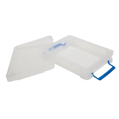 Super Stacker, Document Boxes, Clear, 5 Pack