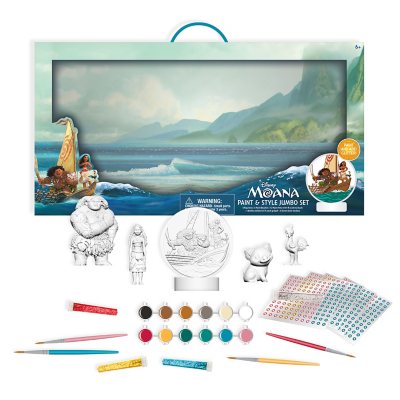 Moana Paint and Style Jumbo Set