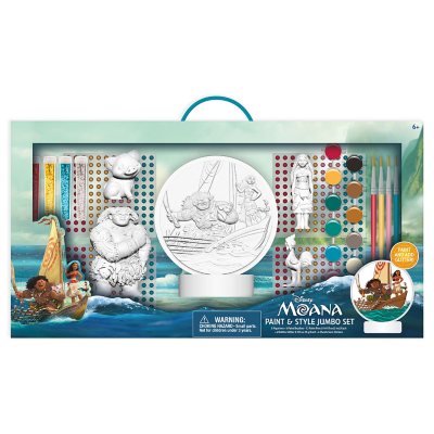 Moana Paint and Style Jumbo Set