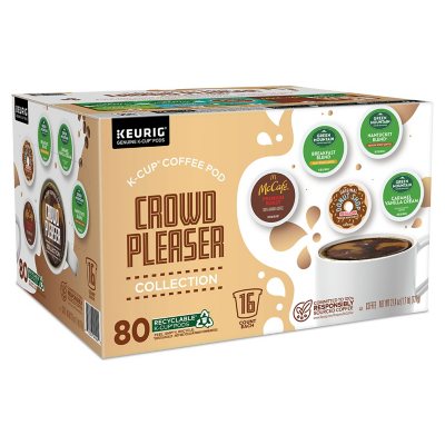 Crowd Pleaser Variety Pack, Single Serve Pods, 80 Ct.