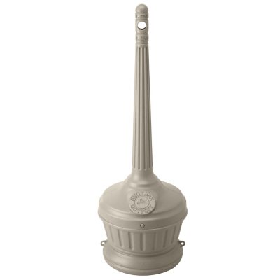Smoker'S Outpost Patio Cigarette Receptacle - Beige