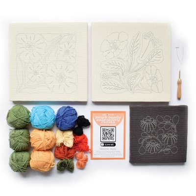 Art 101® Crafts Punch Needle Embroidery Canvas Kit