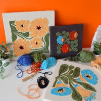 Art 101® Crafts Punch Needle Embroidery Canvas Kit