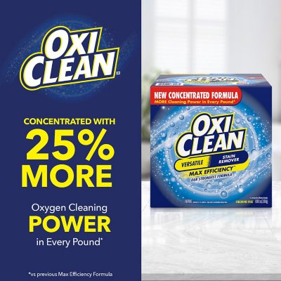 Oxiclean Concentrated Max Efficiency Versatile Stain Remover Powder 8.08 Lbs.