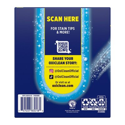 Oxiclean Concentrated Max Efficiency Versatile Stain Remover Powder 8.08 Lbs.