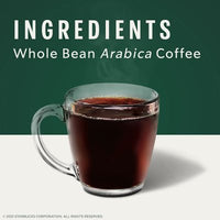 Starbucks Whole Bean Coffee, Espresso Roast Dark, 40 Oz.