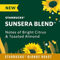 Starbucks Blonde Roast Ground Coffee, Sunsera Blend , 40 Oz.