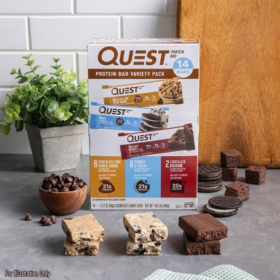 Quest Gluten Free Protein Bars Variety Pack, 14 Ct.