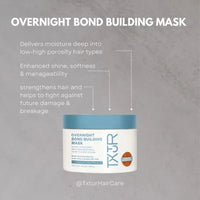 TXTUR Overnight Bond Building Mask + Sleeping Cap Kit