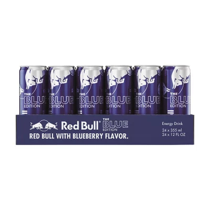Red Bull Energy Blue Edition 12 Fl. Oz., 24 Pk.