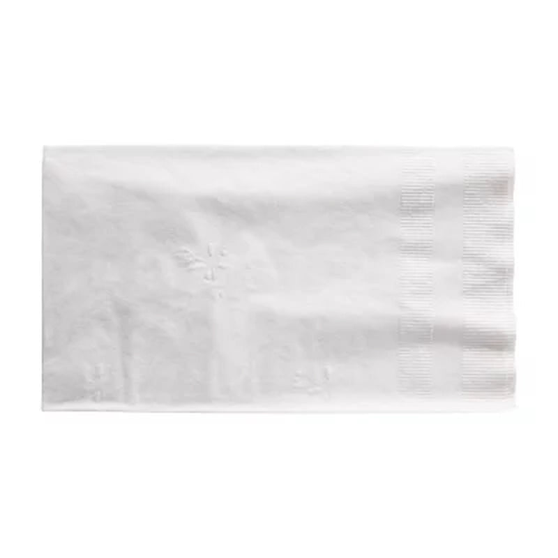 Marathon 1/8 Fold 2-Ply White Dinner Napkin, 12 Pks., 100 Napkins/Pk.